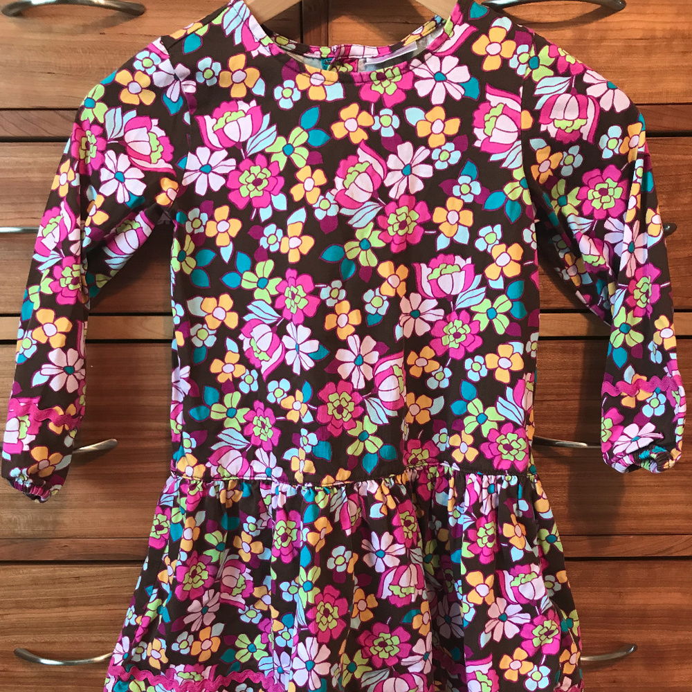 Hanna Andersson 110 5 Flower Dress